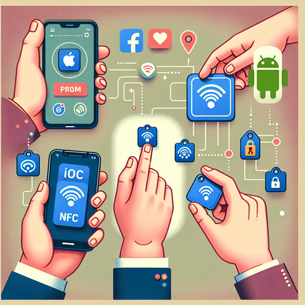 nfc tags using ios and android